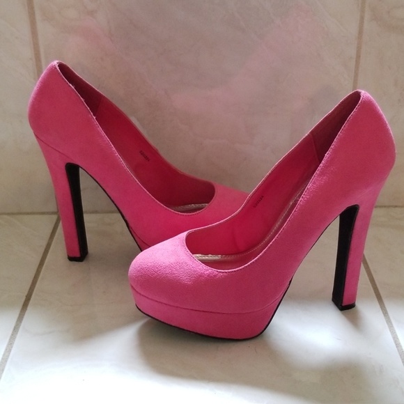 Charlotte Russe Shoes - 💗🕸Charlotte Russe🕸💗 Hot Pink Heels